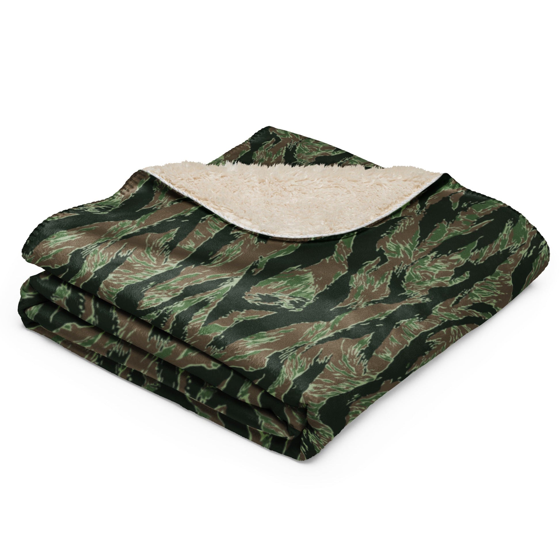 American Tiger Stripe Viper CAMO Sherpa blanket - Blankets