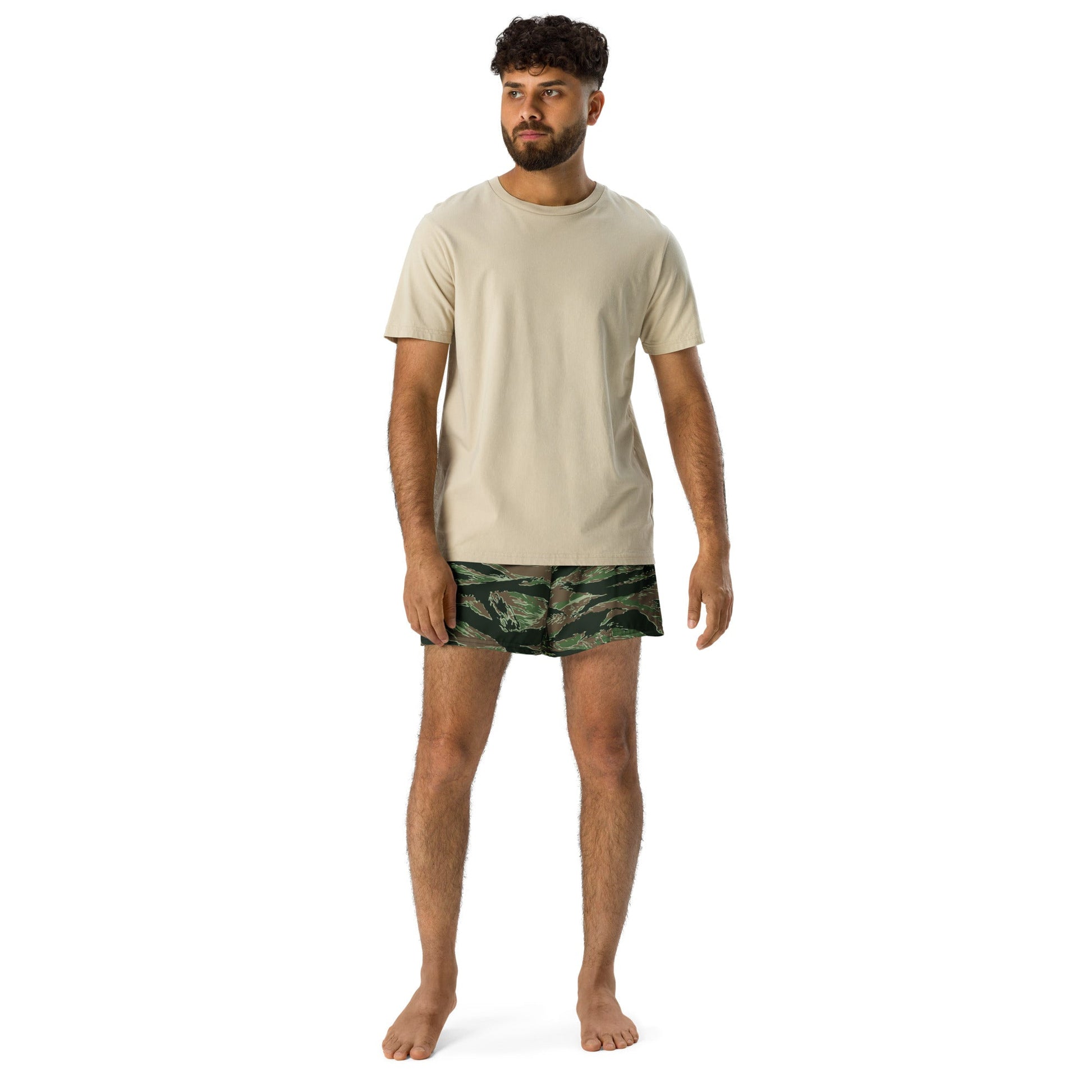 American Tiger Stripe Viper CAMO Unisex Athletic Shorts
