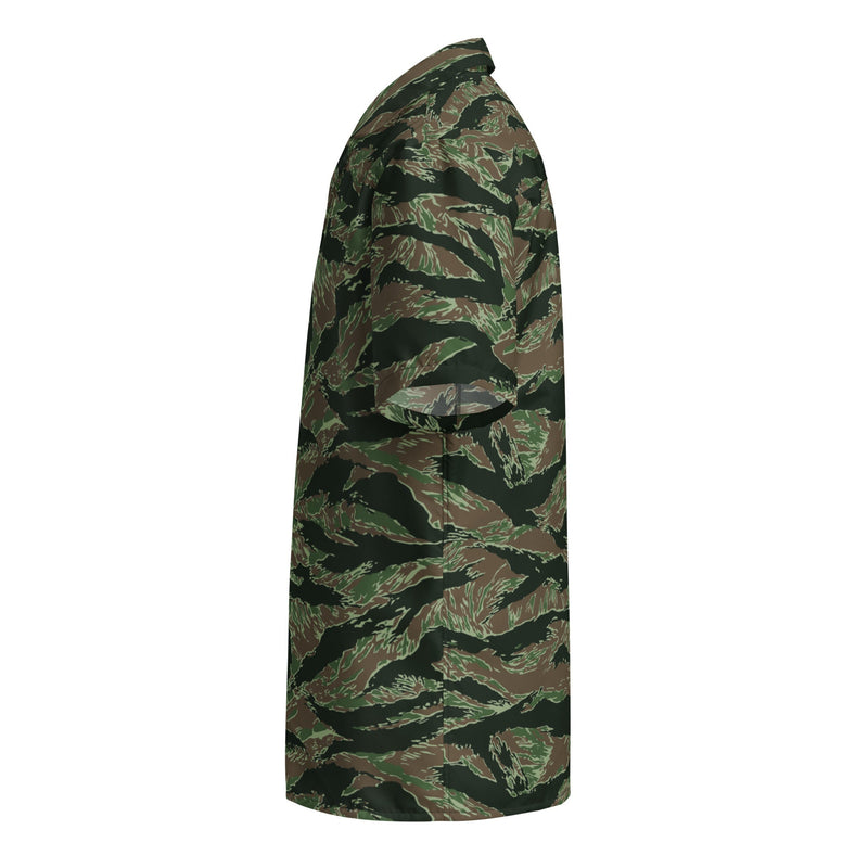 Tiger Stripe Viper CAMO Unisex Short-Sleeve Button Shirt
