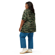Tiger Stripe Viper CAMO Unisex Short-Sleeve Button Shirt