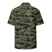 Tiger Stripe Viper CAMO Unisex Short-Sleeve Button Shirt