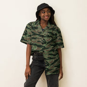 Tiger Stripe Viper CAMO Unisex Short-Sleeve Button Shirt