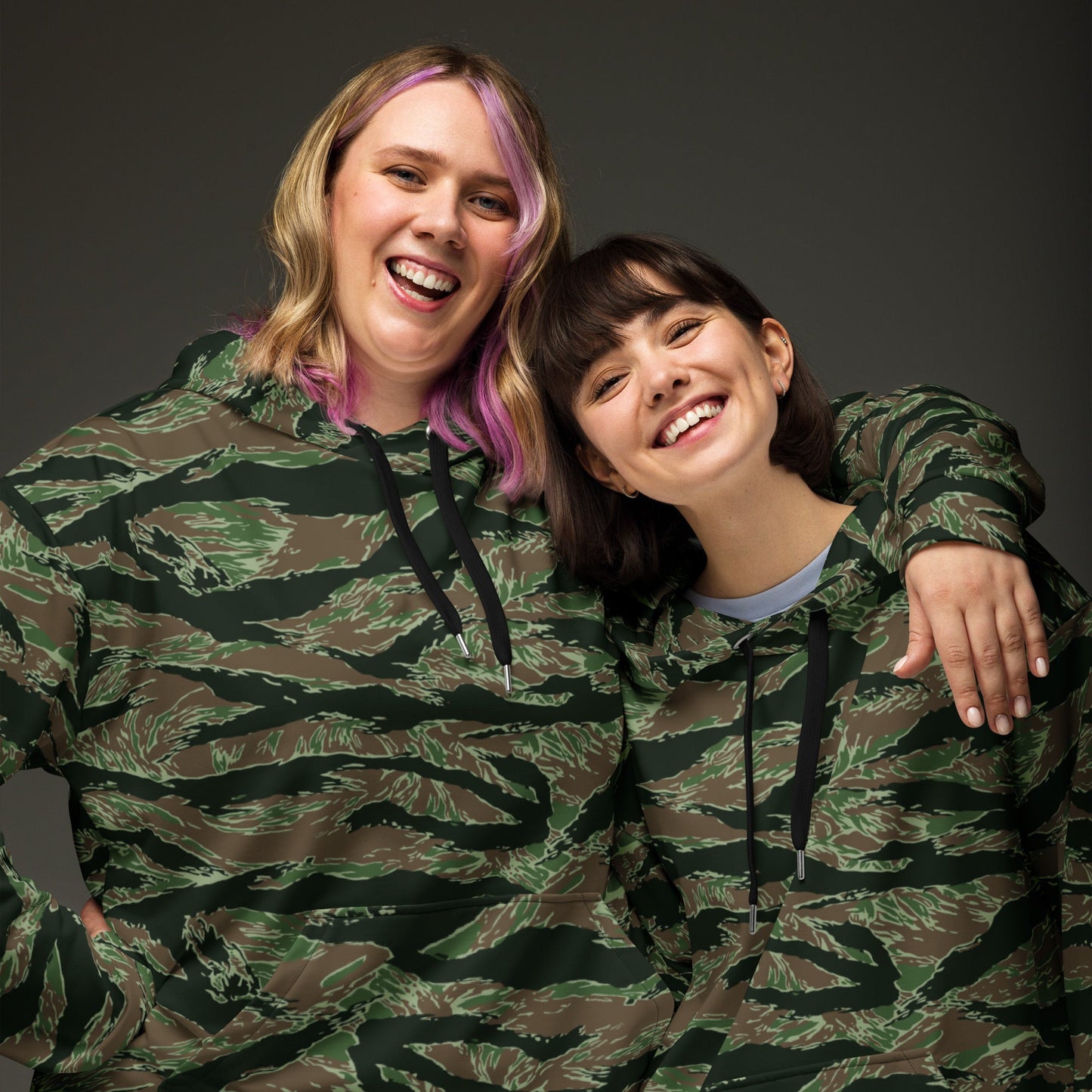 American Tiger Stripe Viper CAMO Unisex Hoodie - Hoodies