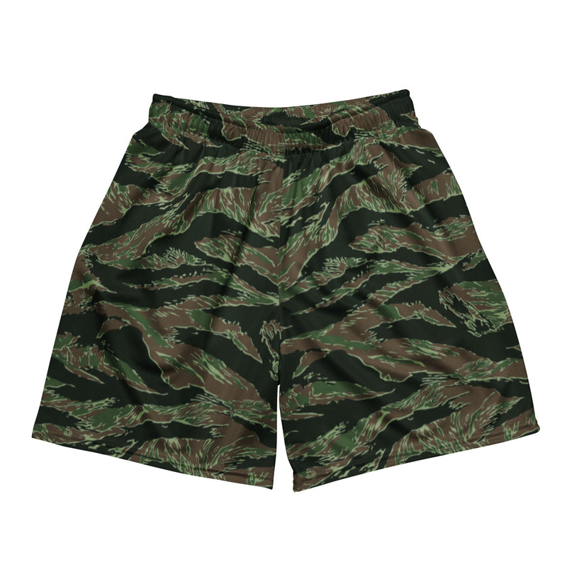 Tiger Stripe Viper CAMO Unisex Mesh Shorts - 2XS