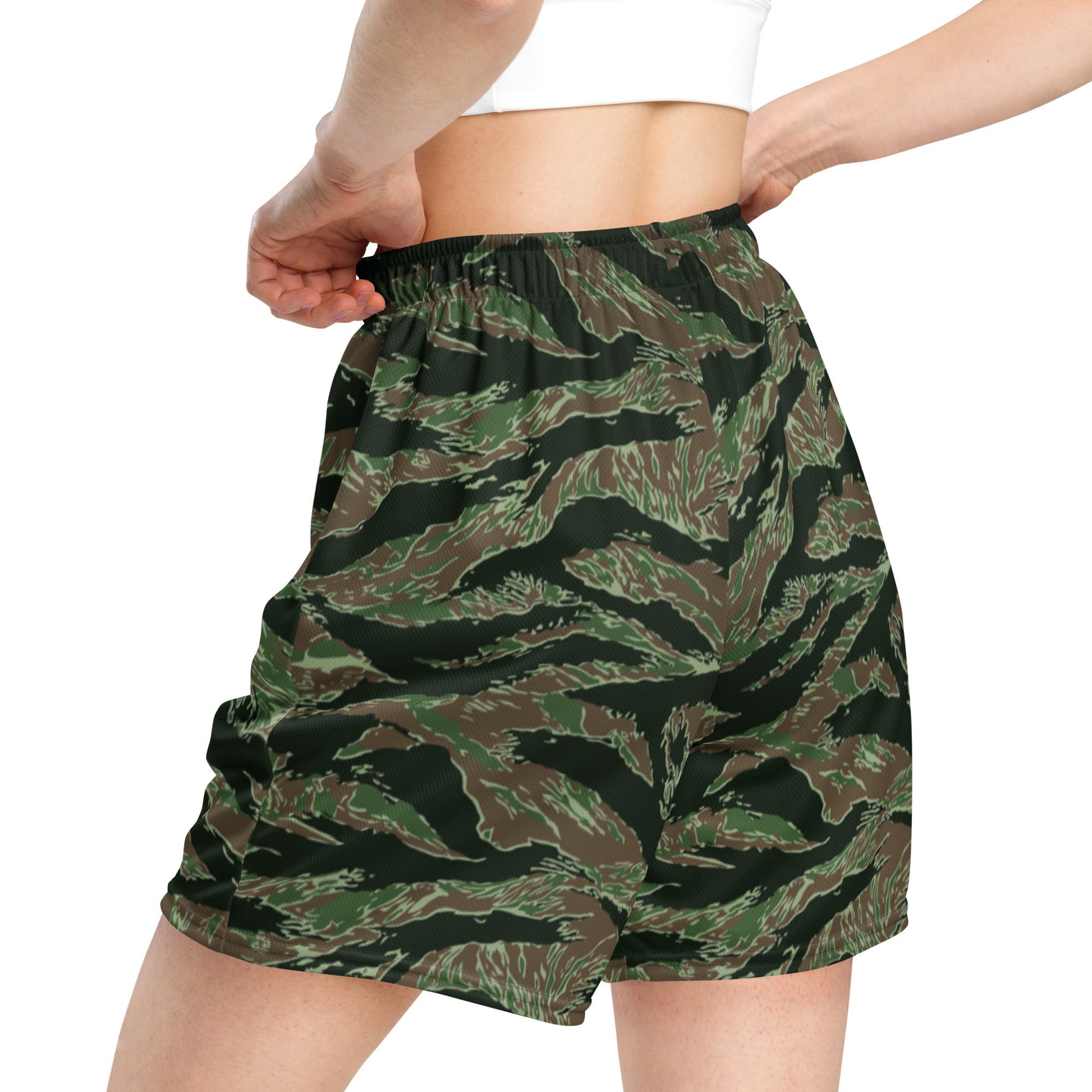 American Tiger Stripe Viper CAMO Unisex mesh shorts - Mesh Shorts