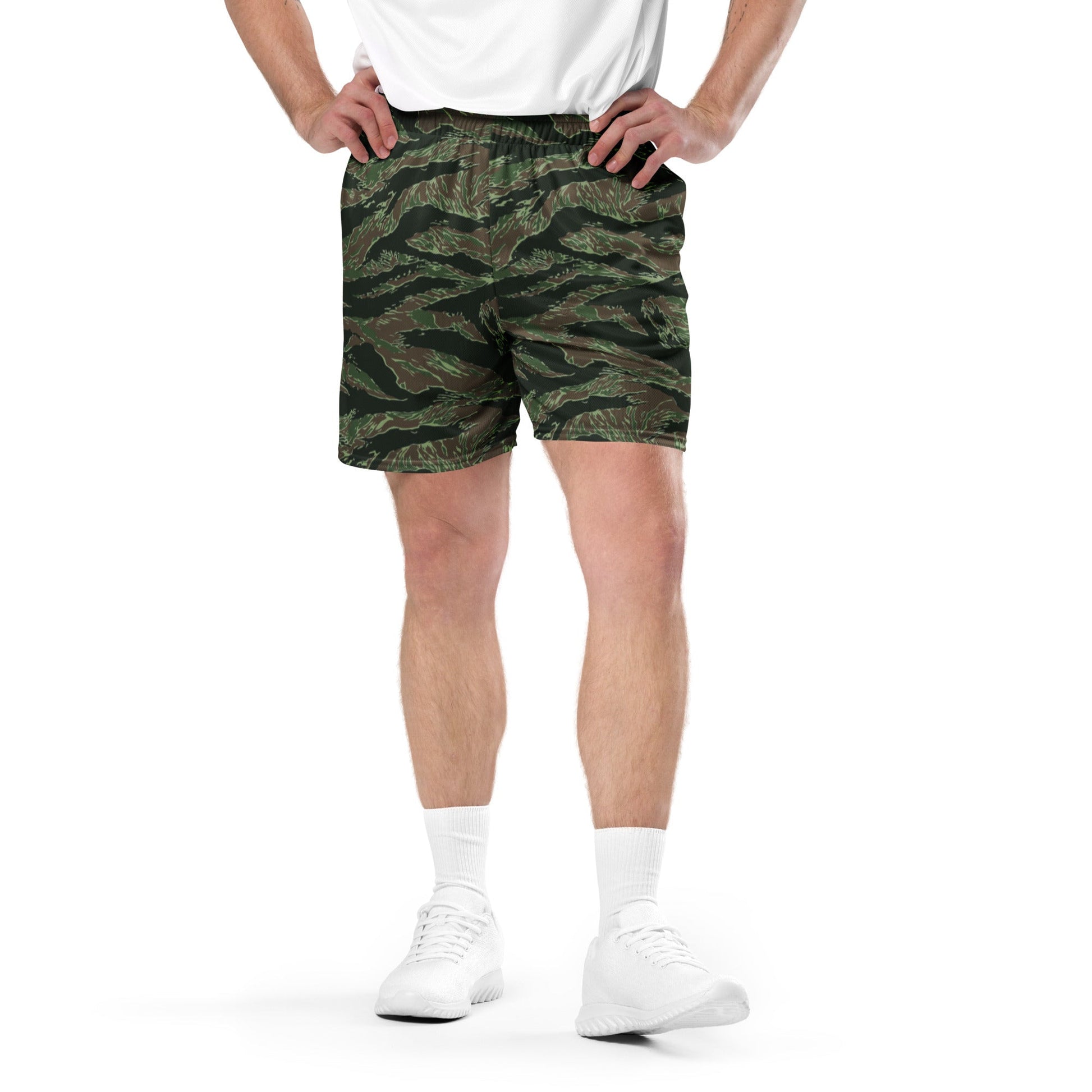 American Tiger Stripe Viper CAMO Unisex mesh shorts - Mesh Shorts