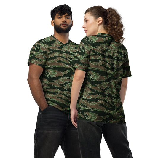 American Tiger Stripe Viper CAMO unisex sports jersey - 2XS - Sports Jerseys