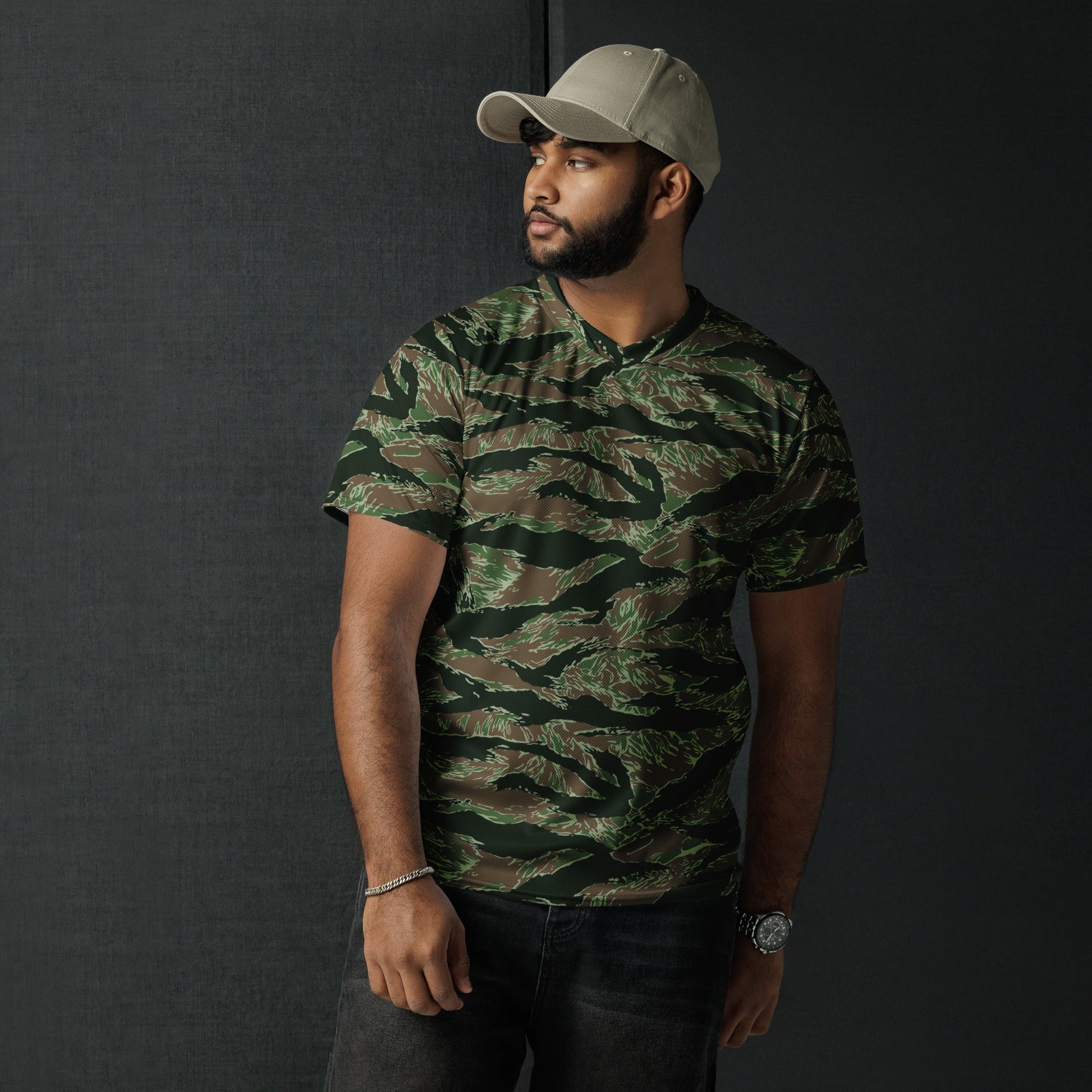 American Tiger Stripe Viper CAMO unisex sports jersey - Sports Jerseys