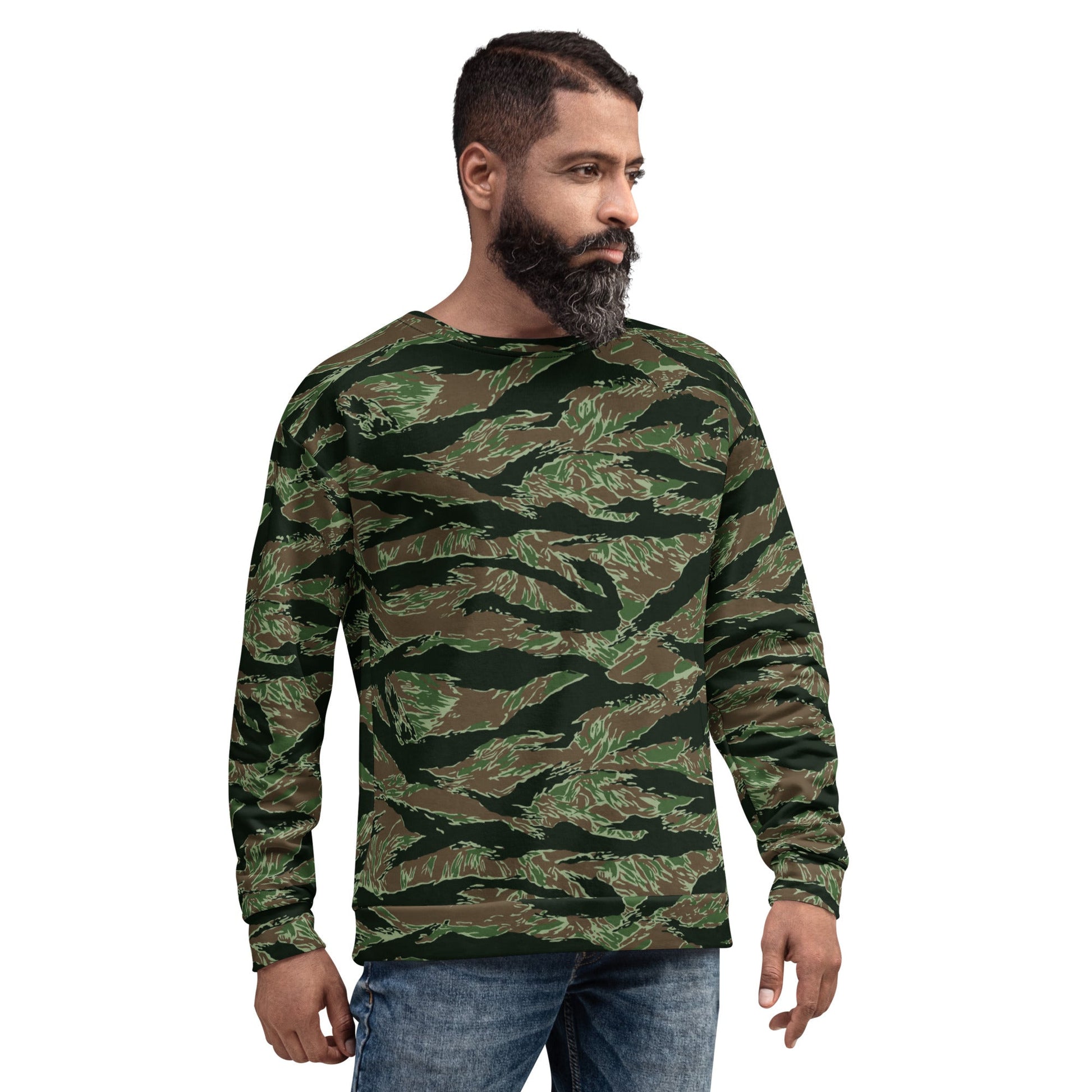 American Tiger Stripe Viper CAMO Unisex Sweatshirt - Sweatshirts