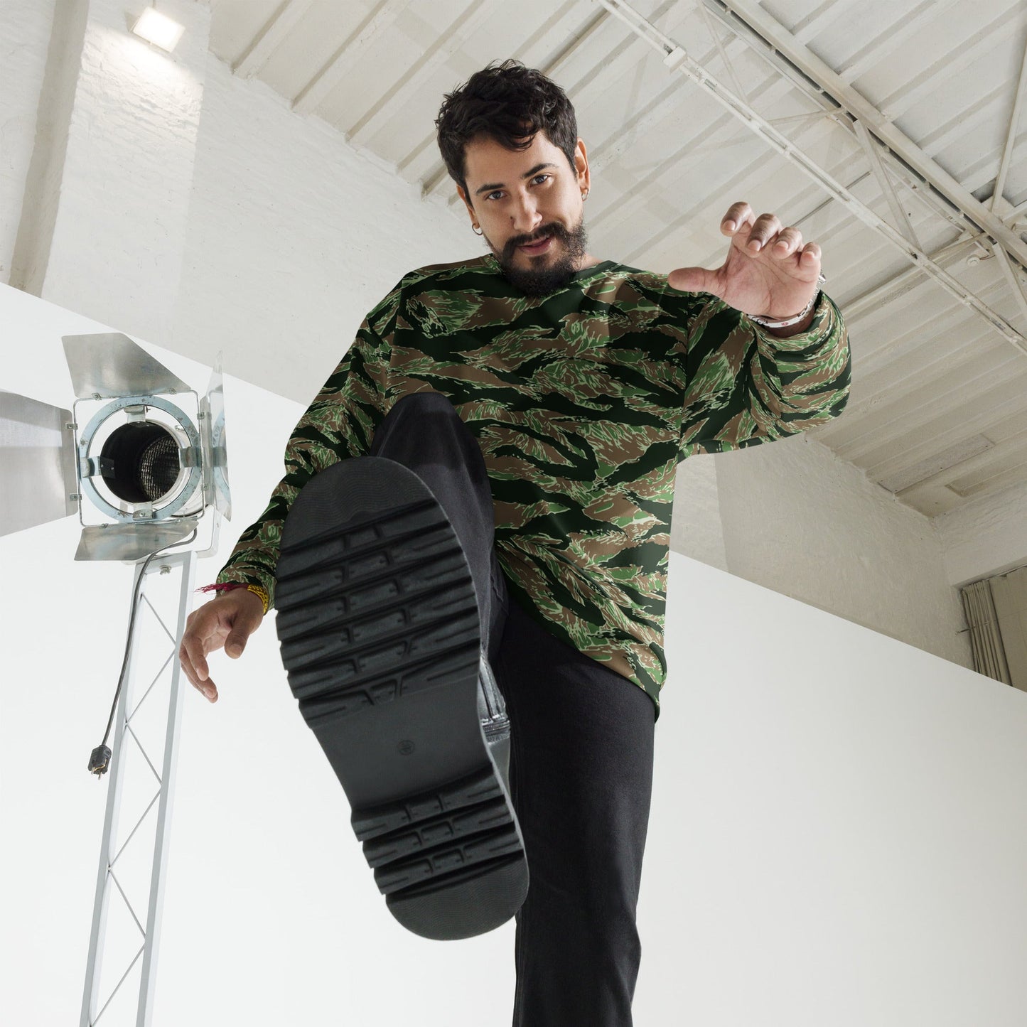 American Tiger Stripe Viper CAMO Unisex Sweatshirt - Sweatshirts