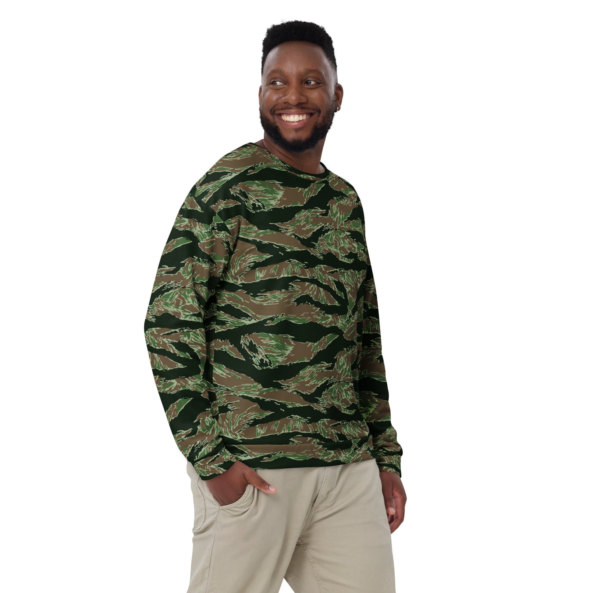 American Tiger Stripe Viper CAMO Unisex Sweatshirt - Sweatshirts