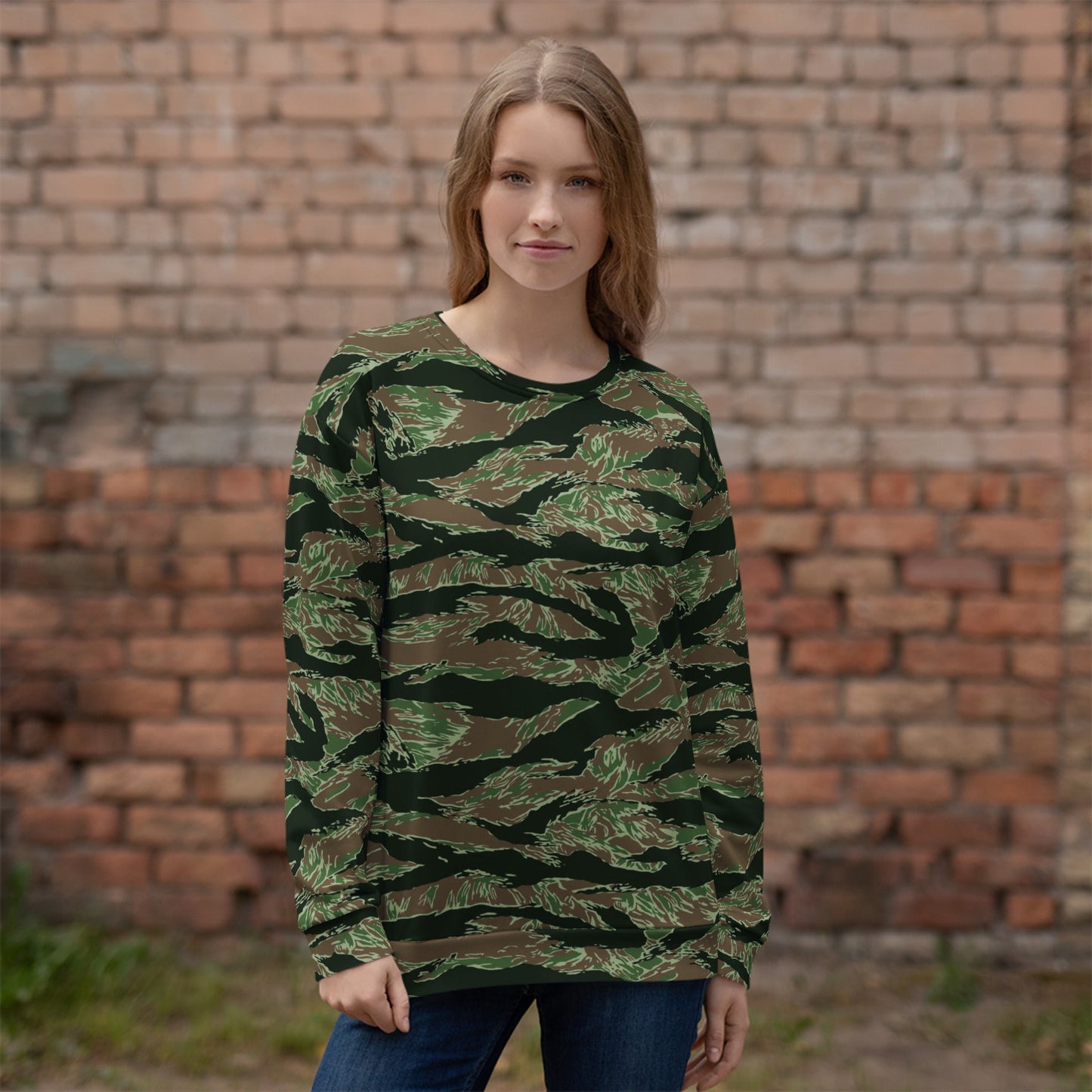 American Tiger Stripe Viper CAMO Unisex Sweatshirt - Sweatshirts