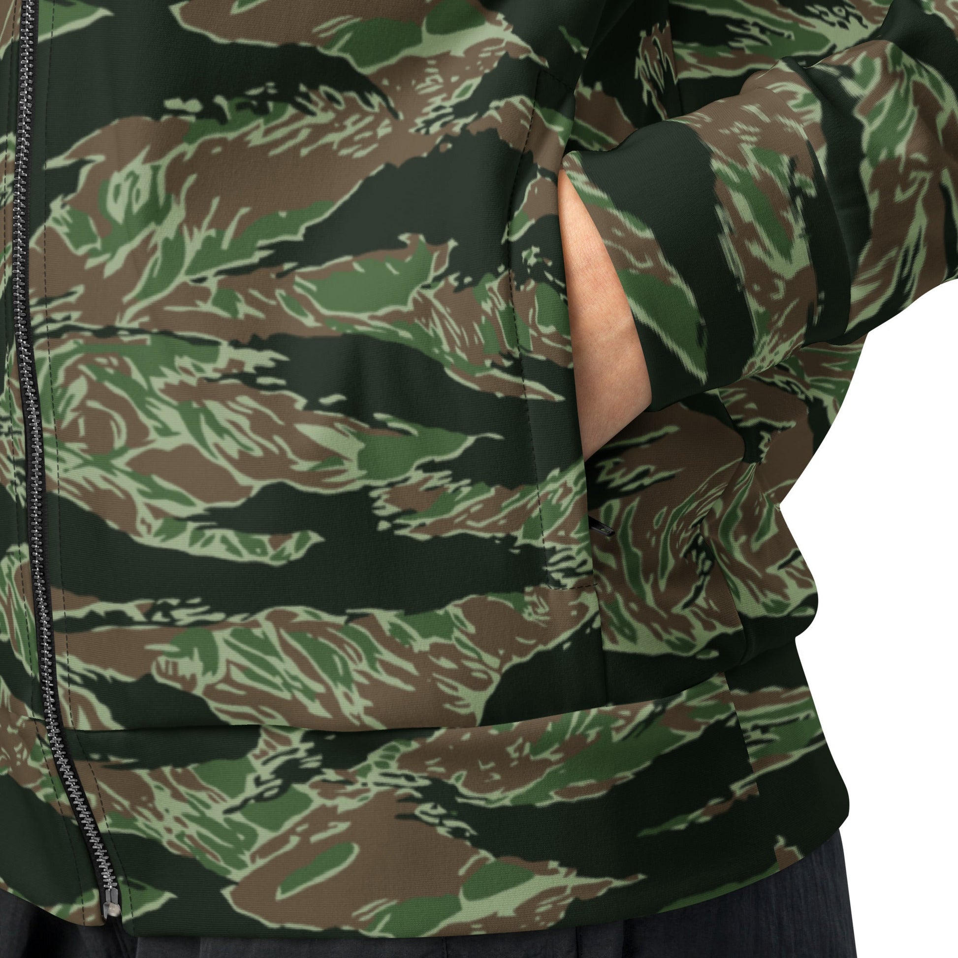 American Tiger Stripe Viper CAMO Unisex track jacket - Track Jackets