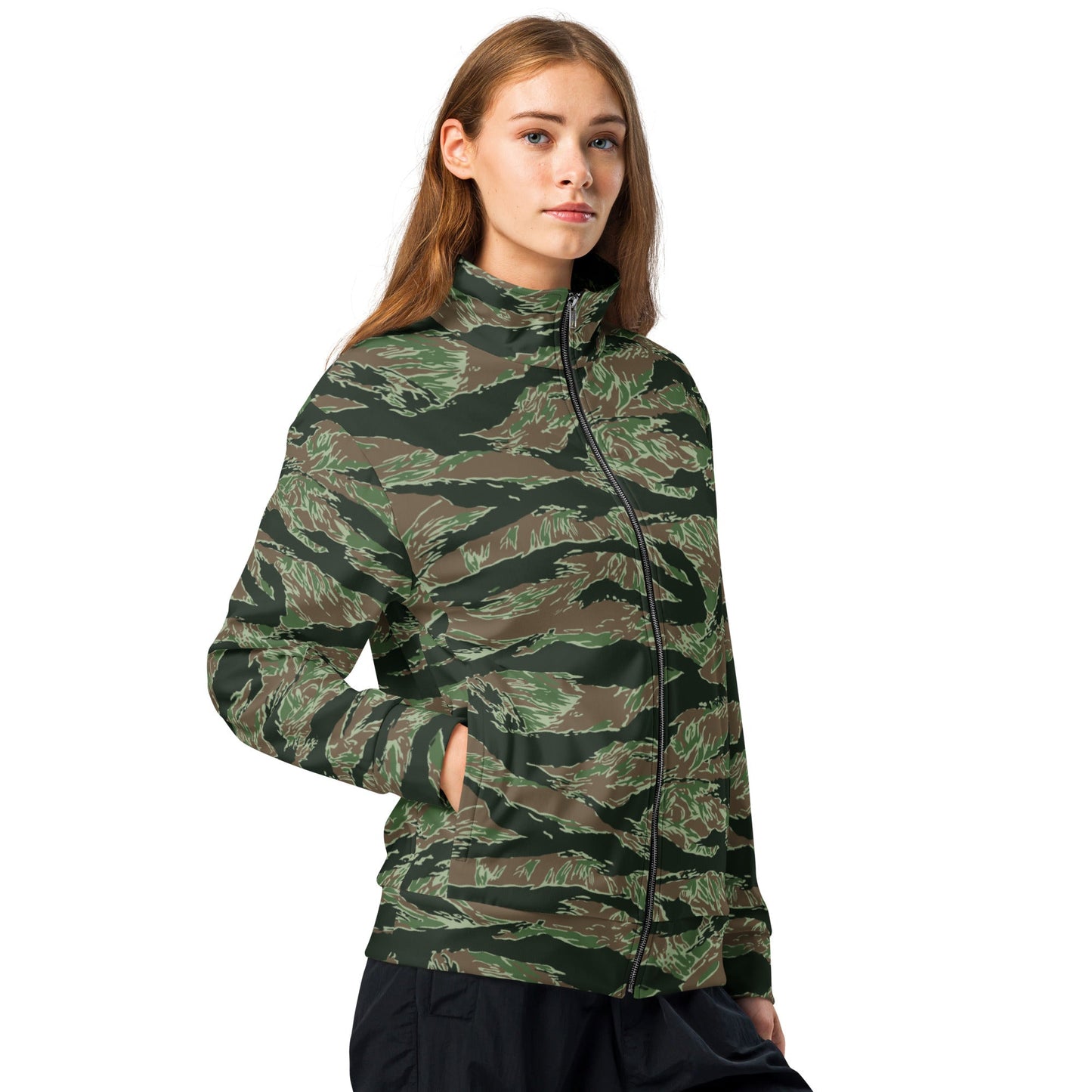 American Tiger Stripe Viper CAMO Unisex track jacket - Track Jackets