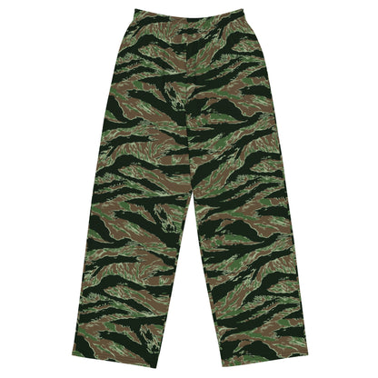 American Tiger Stripe Viper CAMO unisex wide-leg pants - 2XS - Wide-leg Pants