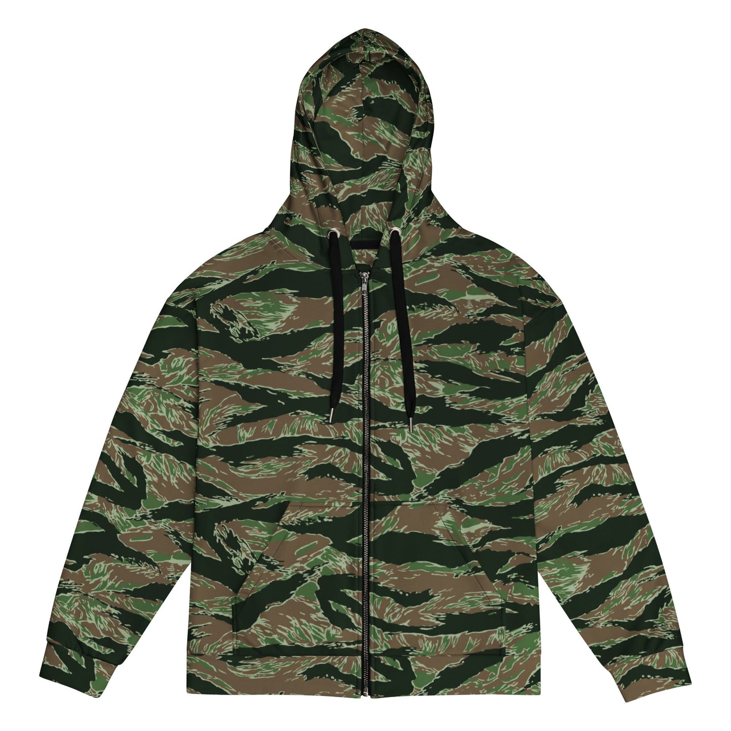 American Tiger Stripe Viper CAMO Unisex zip hoodie - 2XS - Zip Hoodies