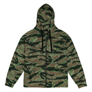 Tiger Stripe Viper CAMO Unisex Zip Hoodie - 2XS