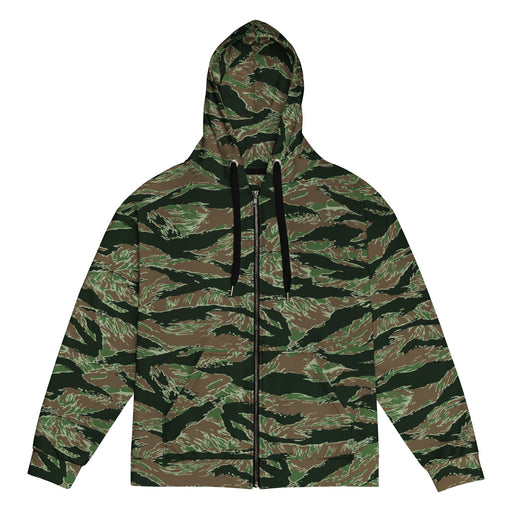 Tiger Stripe Viper CAMO Unisex Zip Hoodie - 2XS