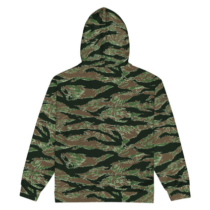 American Tiger Stripe Viper CAMO Unisex zip hoodie - Zip Hoodies