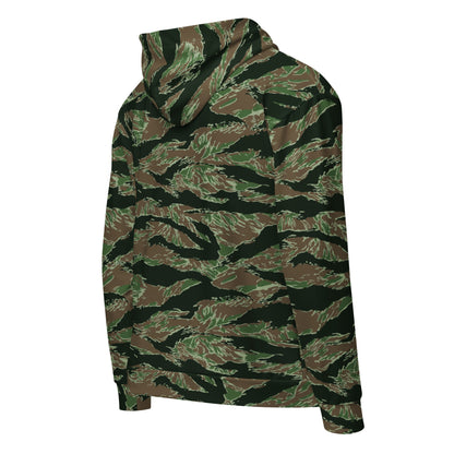American Tiger Stripe Viper CAMO Unisex zip hoodie - Zip Hoodies