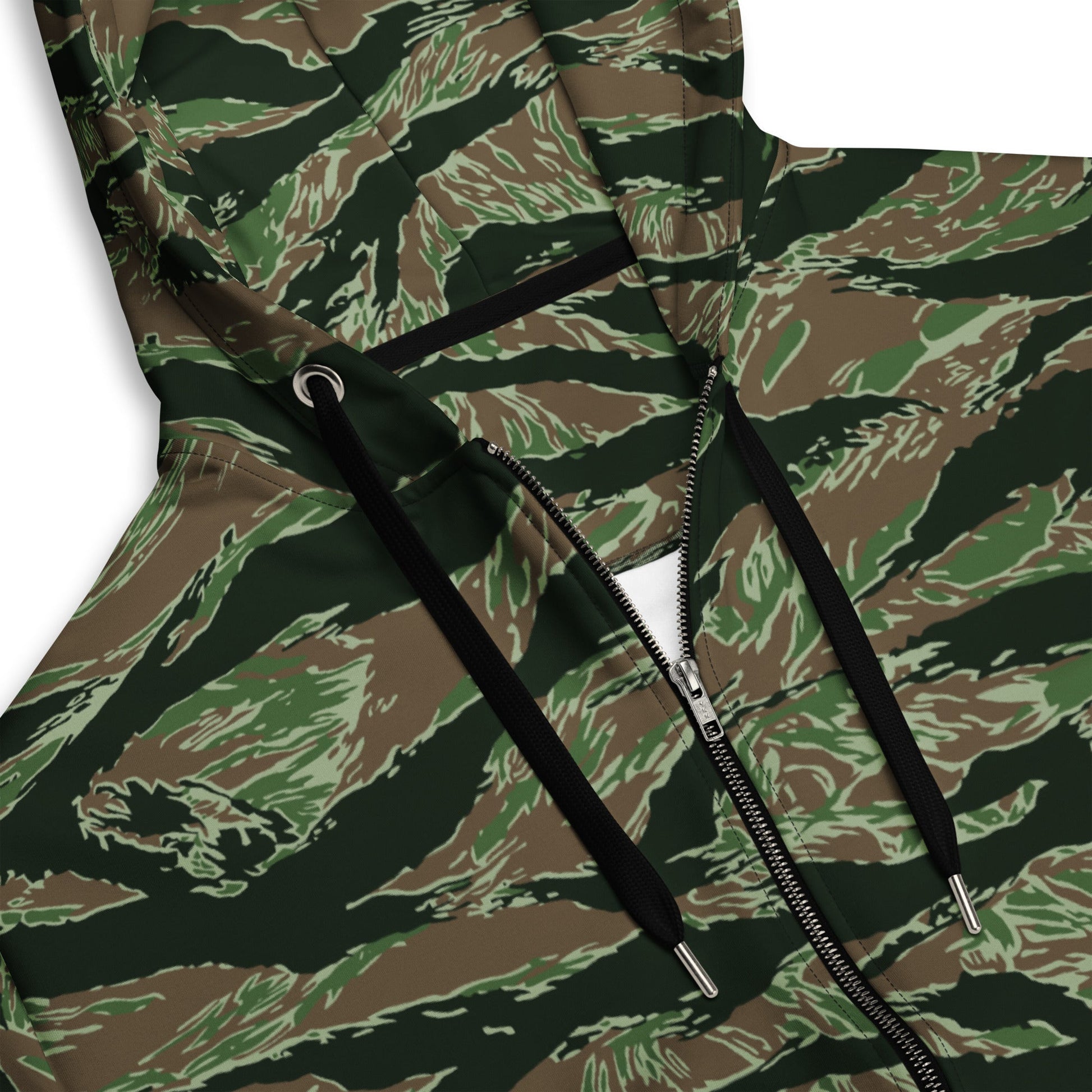 American Tiger Stripe Viper CAMO Unisex zip hoodie - Zip Hoodies