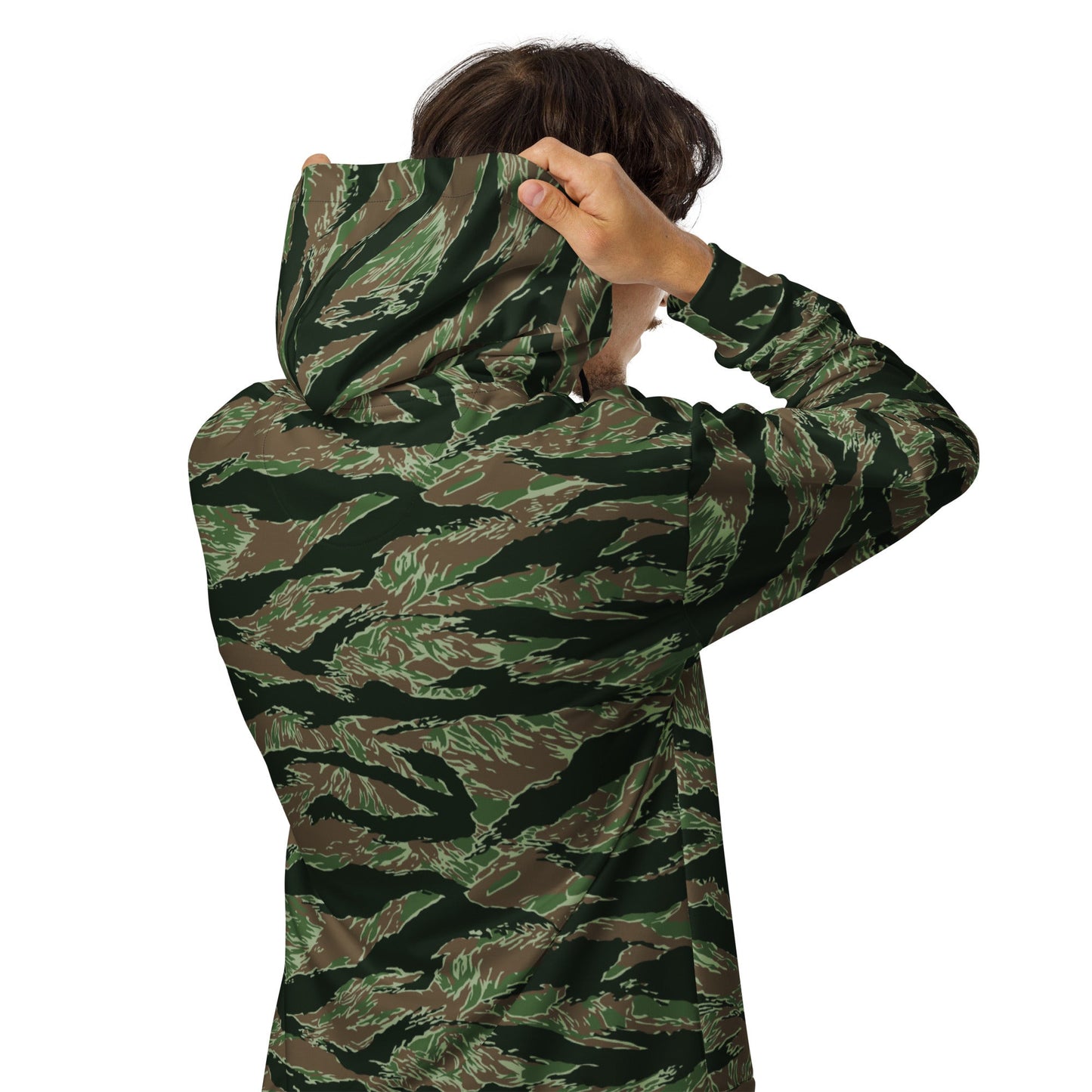 American Tiger Stripe Viper CAMO Unisex zip hoodie - Zip Hoodies