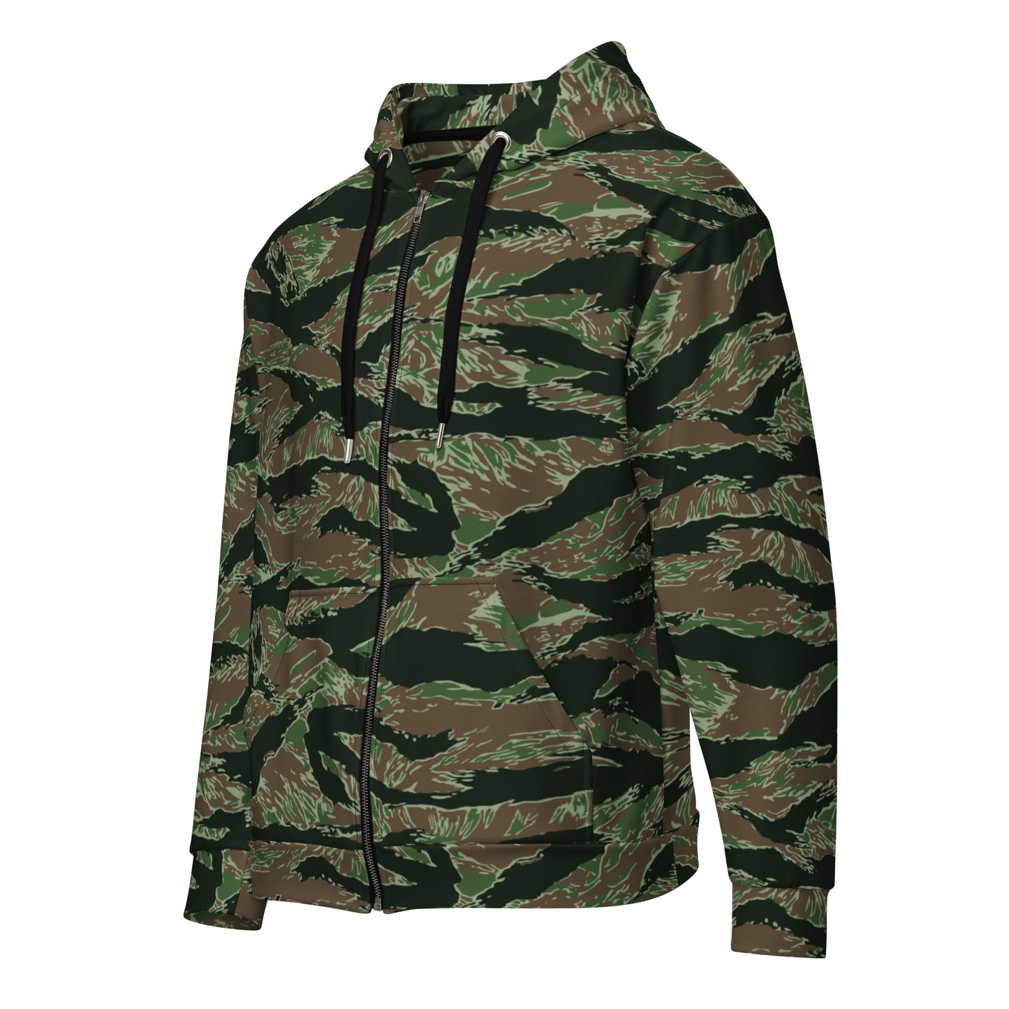 American Tiger Stripe Viper CAMO Unisex zip hoodie - Zip Hoodies