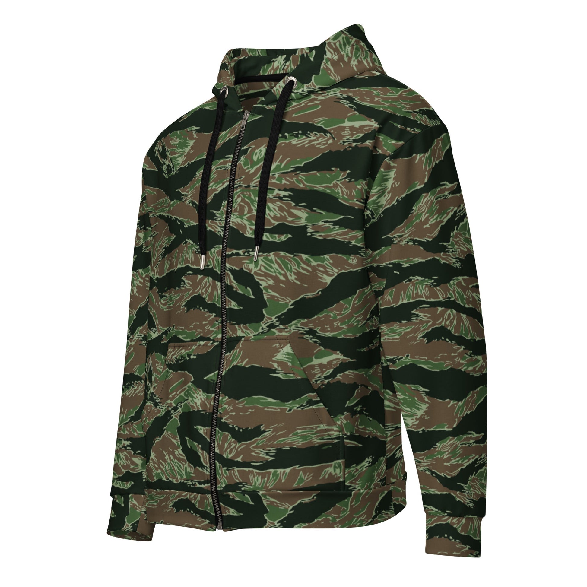 American Tiger Stripe Viper CAMO Unisex zip hoodie - Zip Hoodies