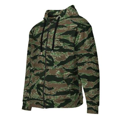 American Tiger Stripe Viper CAMO Unisex zip hoodie - Zip Hoodies