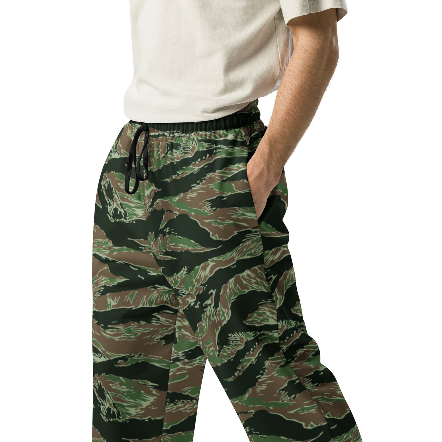American Tiger Stripe Viper CAMO Wide-leg joggers - Joggers