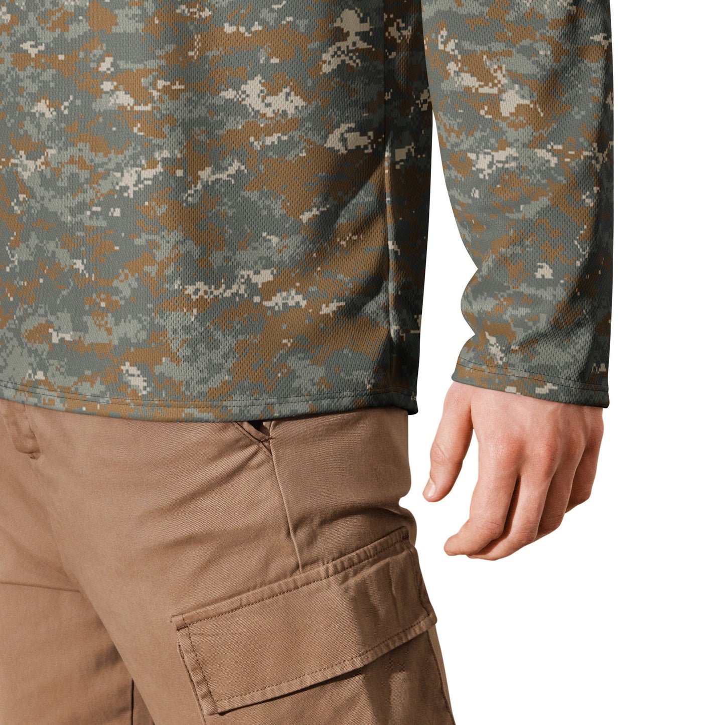 American Universal Camouflage Pattern DELTA (UCP D) CAMO hockey fan jersey Hockey Jerseys