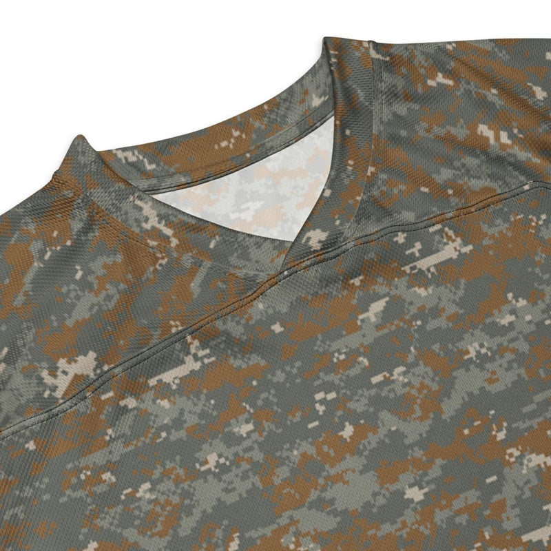 American Universal Camouflage Pattern DELTA (UCP-D) CAMO hockey fan jersey