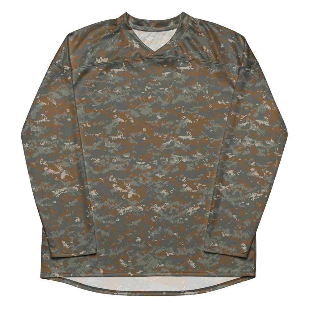 American Universal Camouflage Pattern DELTA (UCP-D) CAMO hockey fan jersey