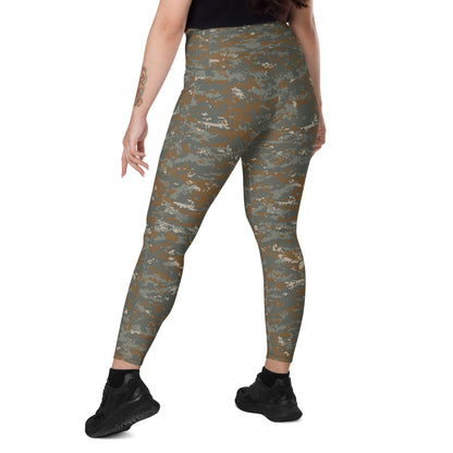 American Universal Camouflage Pattern DELTA (UCP-D) CAMO Leggings with pockets - Womens With Pockets