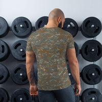 American Universal Camouflage Pattern DELTA (UCP-D) CAMO Men’s Athletic T-shirt