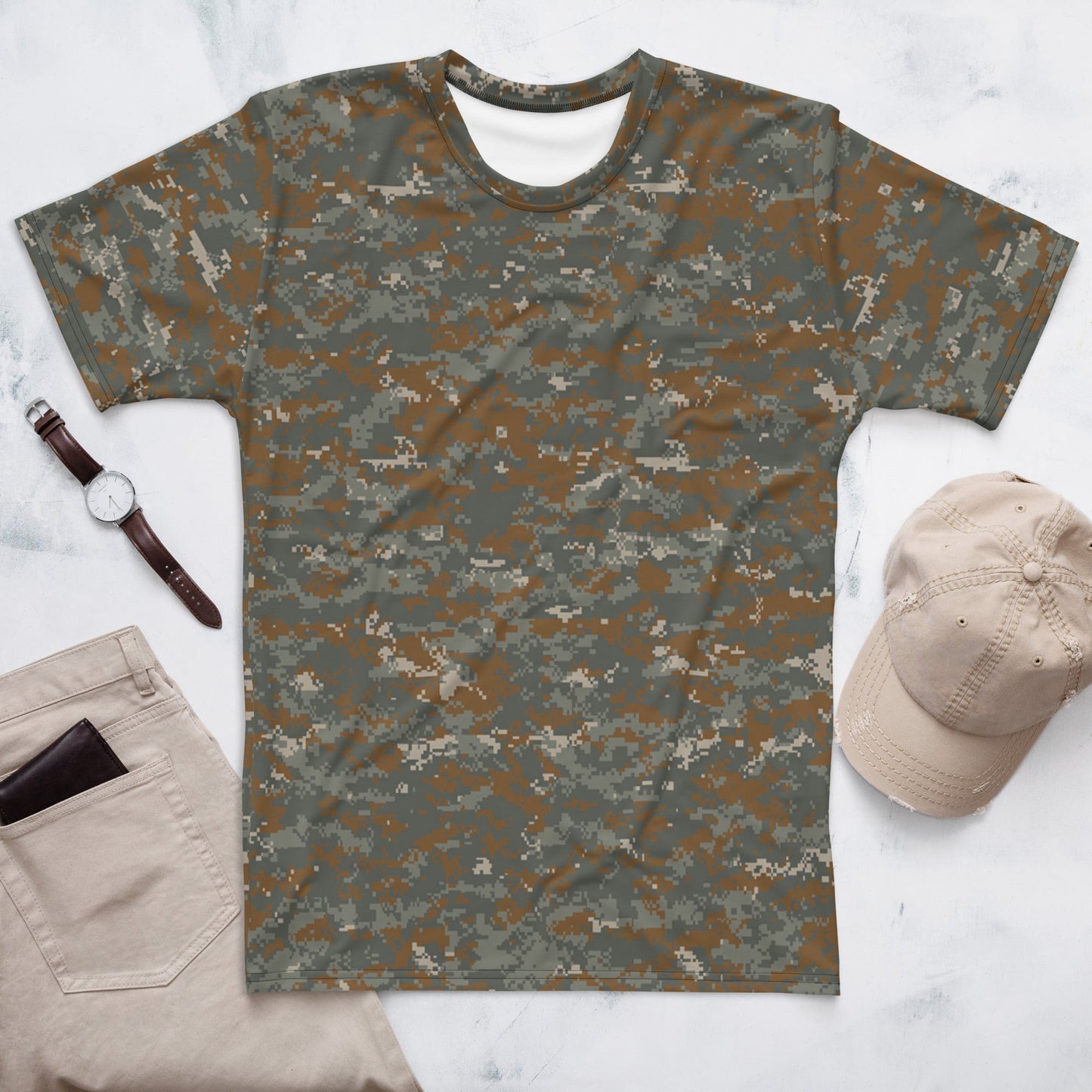 American Universal Camouflage Pattern DELTA (UCP-D) CAMO Mens t-shirt - XS - T-Shirts