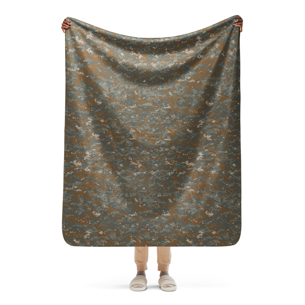 American Universal Camouflage Pattern DELTA (UCP-D) CAMO Sherpa blanket - 50″×60″ - Blanket