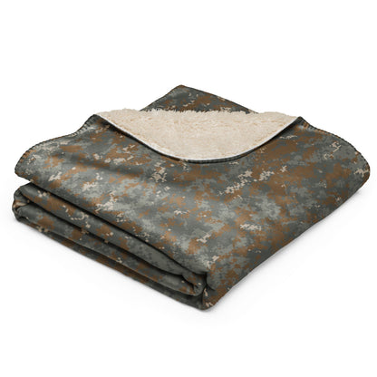 American Universal Camouflage Pattern DELTA (UCP-D) CAMO Sherpa blanket - Blanket