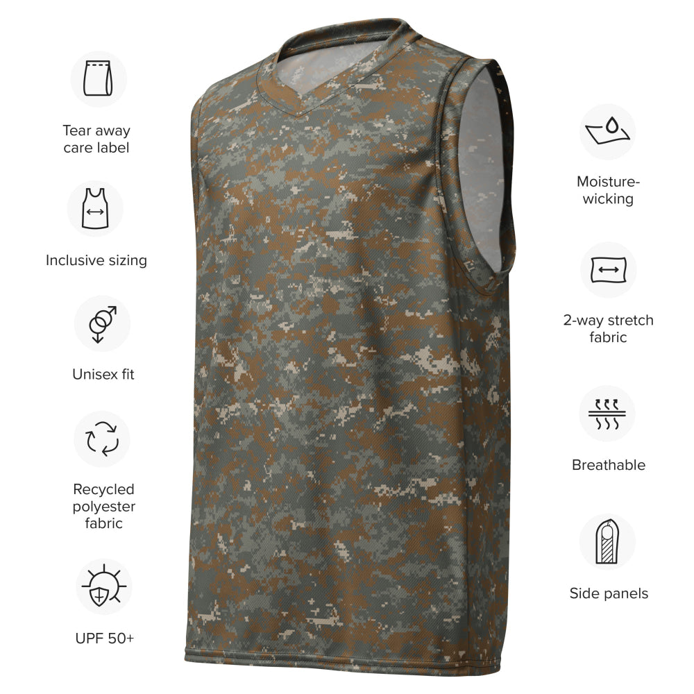 American Universal Camouflage Pattern DELTA (UCP-D) CAMO unisex basketball jersey - Unisex Basketball Jersey