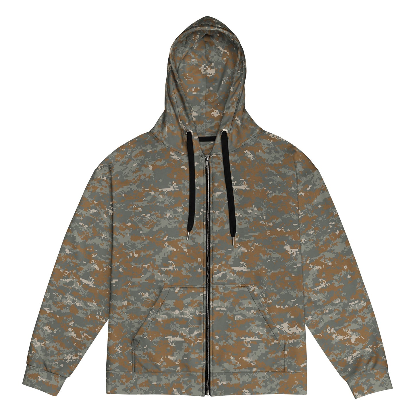 American Universal Camouflage Pattern DELTA (UCP D) CAMO Unisex zip hoodie 2XS Zip Hoodies