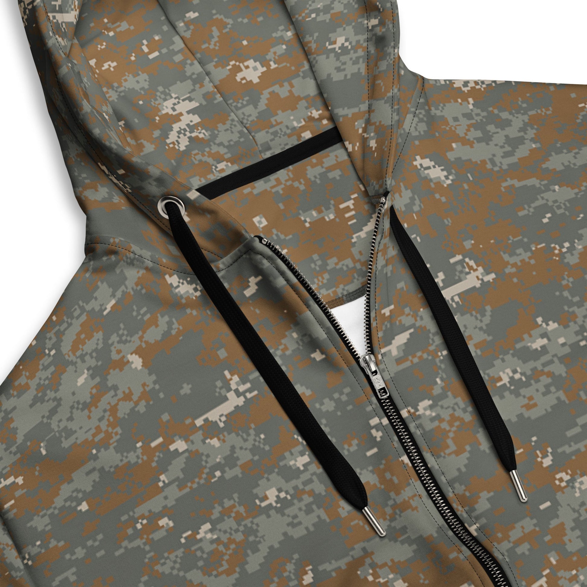 American Universal Camouflage Pattern DELTA (UCP D) CAMO Unisex zip hoodie Zip Hoodies