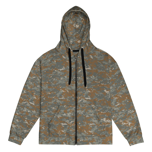 American Universal Camouflage Pattern DELTA (UCP-D) CAMO Unisex zip hoodie - Zip Hoodie