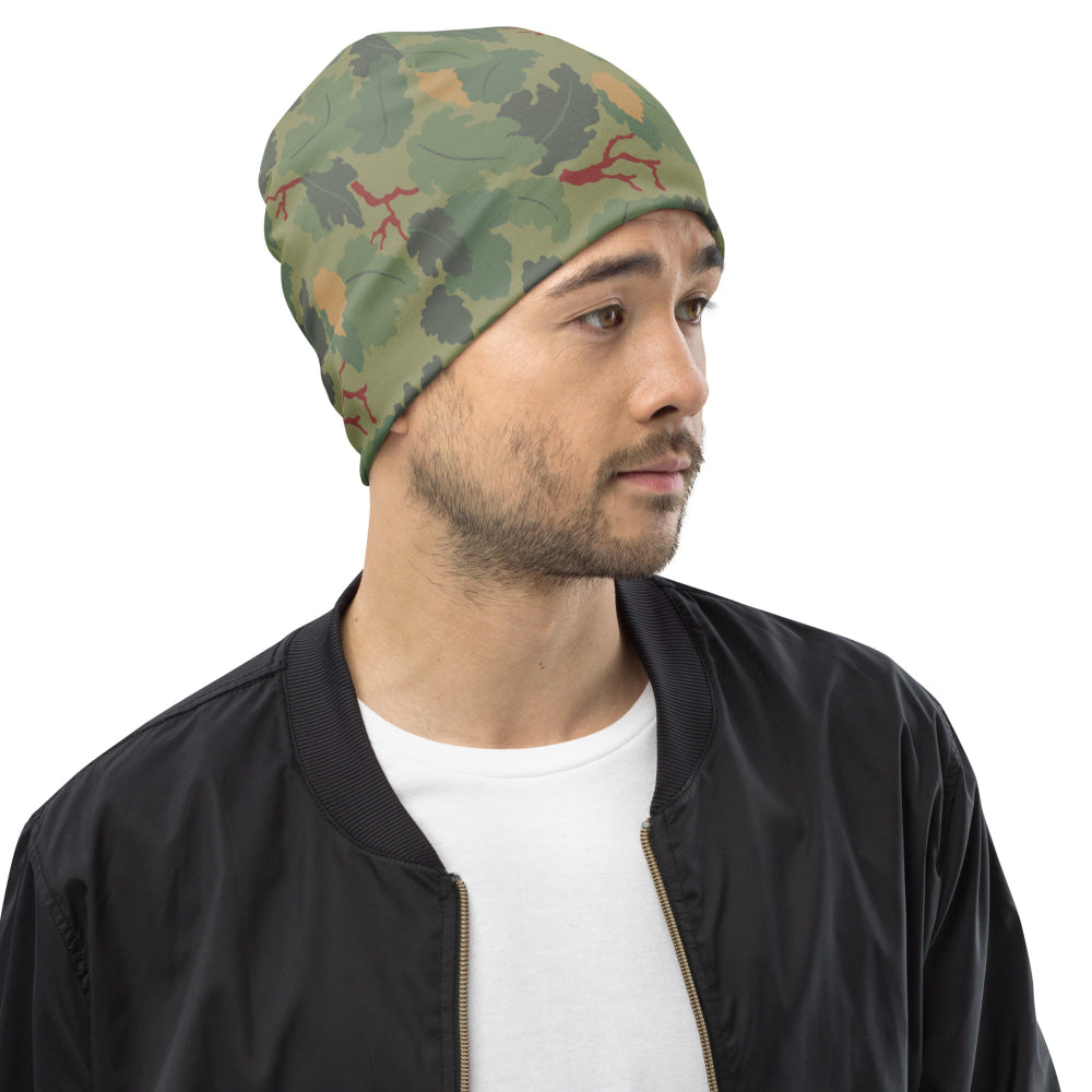 American USMC Wine Leaf Mitchell CAMO Beanie