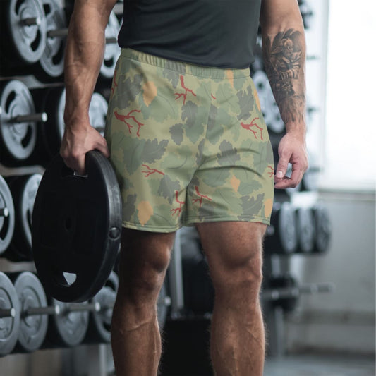 American Wine Leaf Mitchell CAMO Men’s Athletic Shorts - 2XS