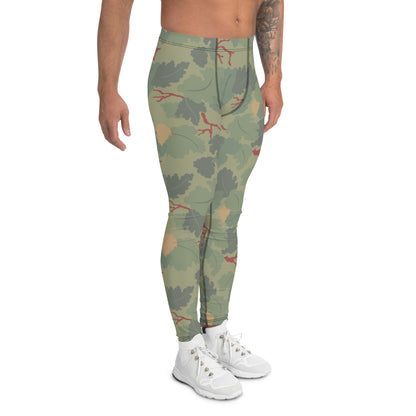 American USMC Wine Leaf Mitchell CAMO Men’s Leggings - Mens