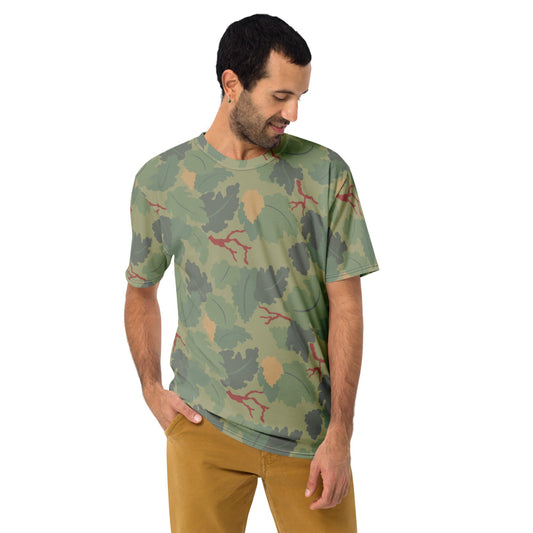 American USMC Wine Leaf Mitchell CAMO Men’s t-shirt - Mens T-Shirt