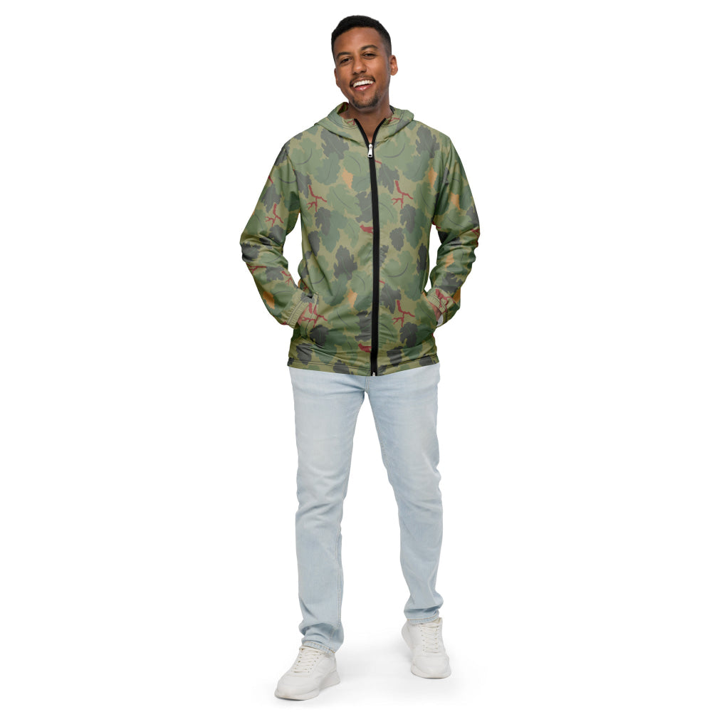 American USMC Wine Leaf Mitchell CAMO Men’s windbreaker - Mens Windbreaker