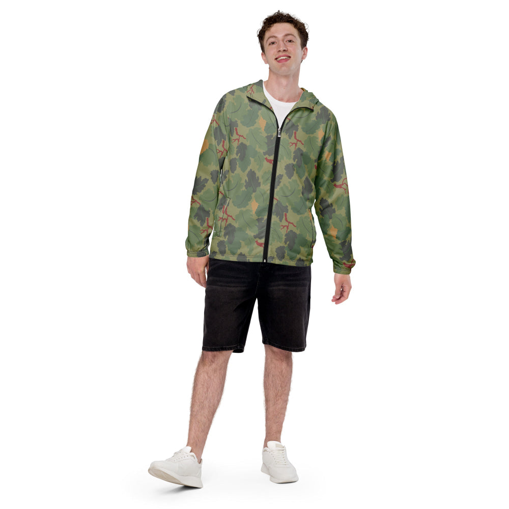 American USMC Wine Leaf Mitchell CAMO Men’s windbreaker - Mens Windbreaker