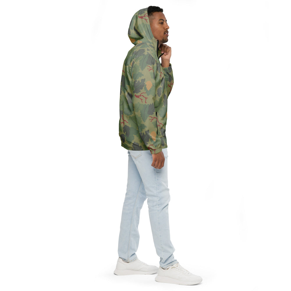 American USMC Wine Leaf Mitchell CAMO Men’s windbreaker - Mens Windbreaker