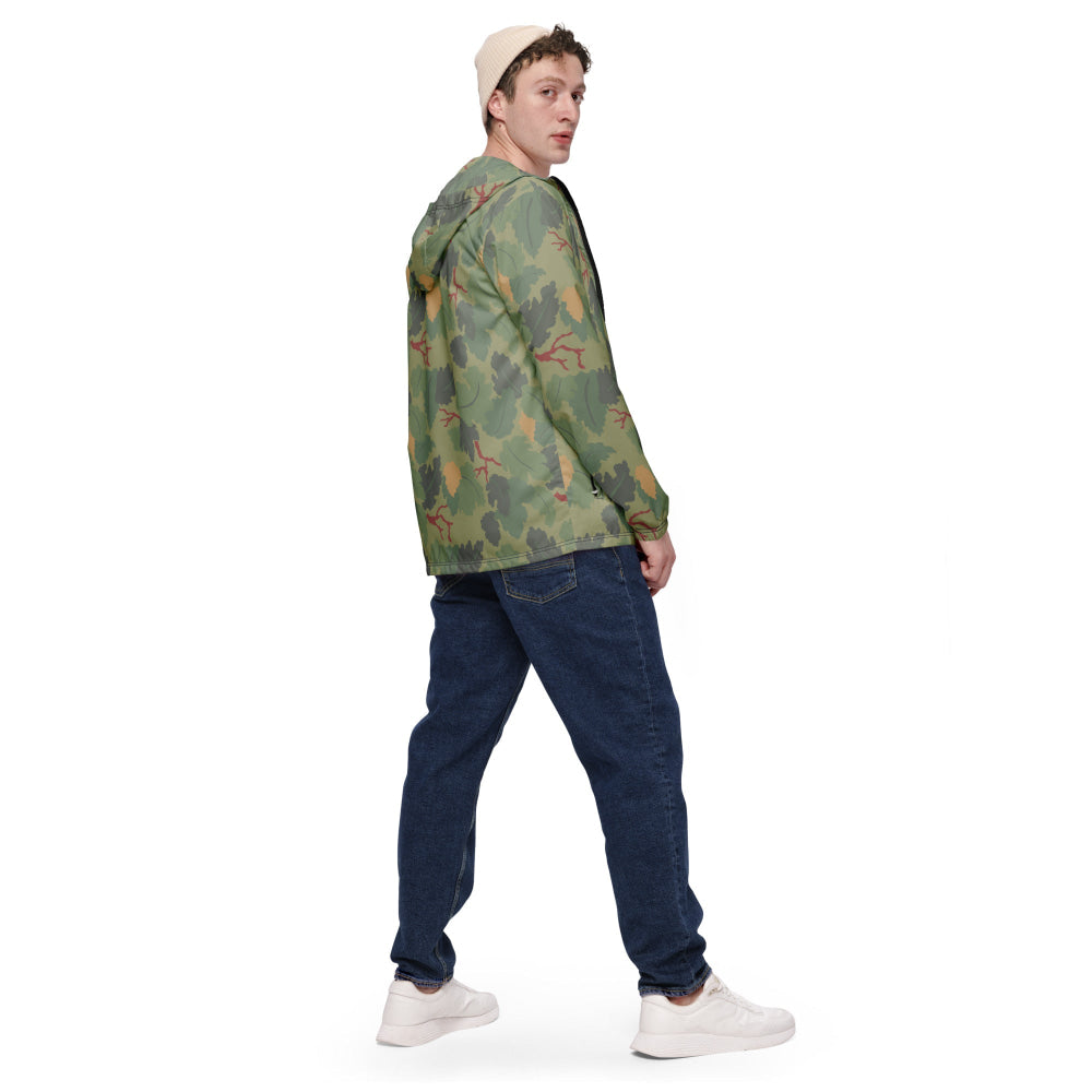 American USMC Wine Leaf Mitchell CAMO Men’s windbreaker - Mens Windbreaker